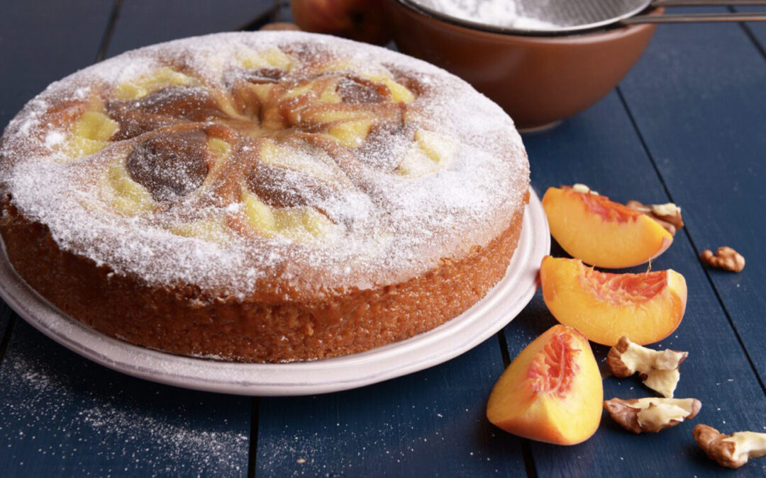 Fresh Peach Cake