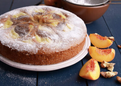 Fresh Peach Cake