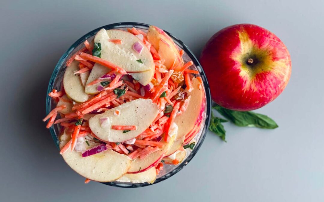 Gingered Apple Slaw