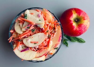 Gingered Apple Slaw