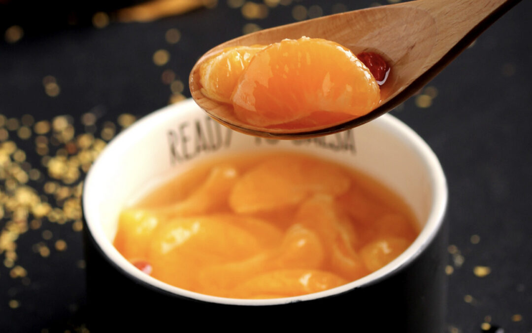 Macerated Peaches