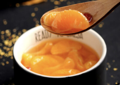 Macerated Peaches