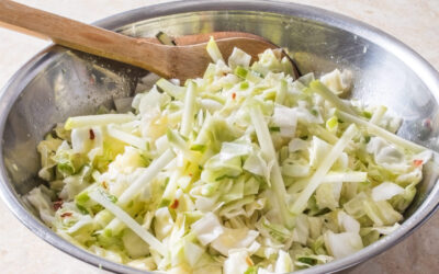 Tangy Apple Cabbage Slaw