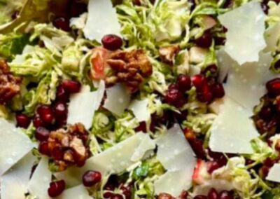 Shaved Brussels Sprout Salad