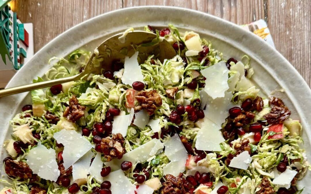 Shaved Brussels Sprout Salad